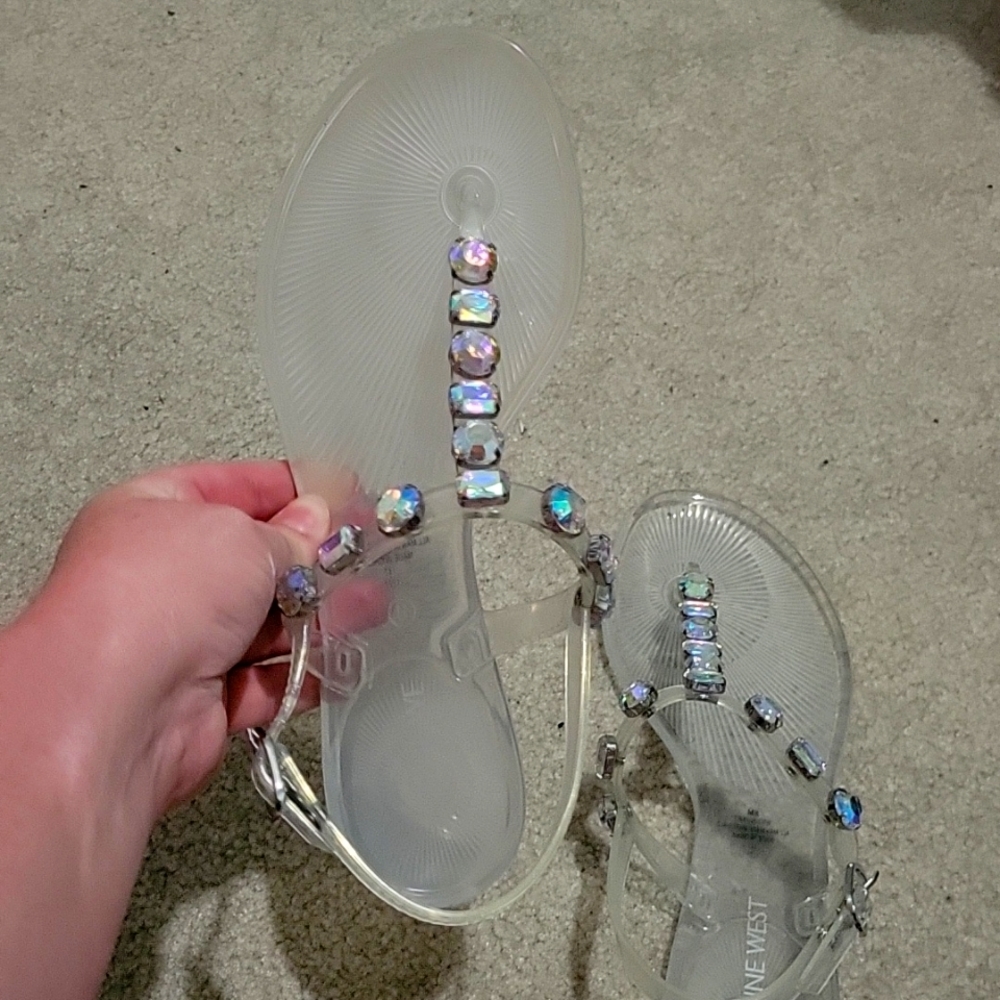 Nine West Jelly Sandals